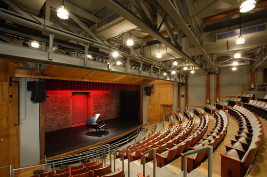 Chastain Theater and Steinway Piano