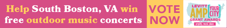 Vote for free concerts in South Boston, VA